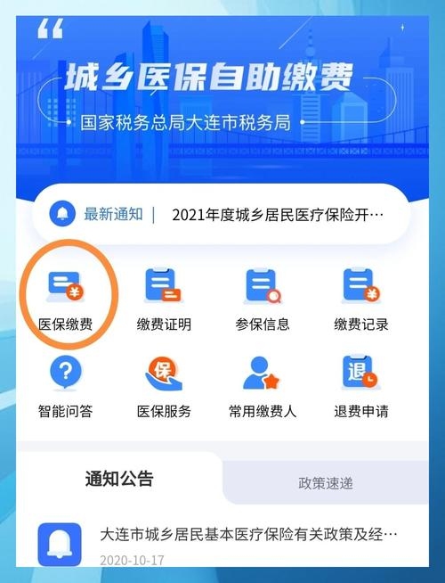 大连微信小程序缴纳医保教程及问题解答插图