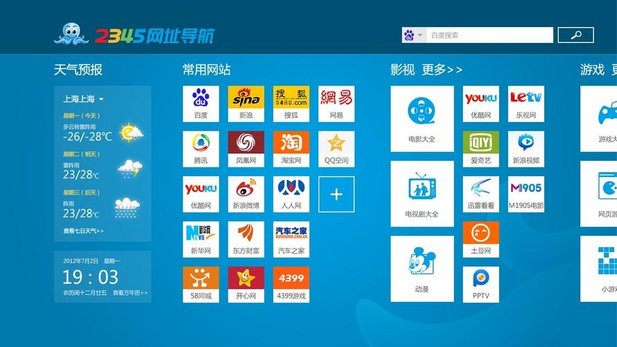 电脑版2345网址导航，便捷、高效的网络导航工具插图