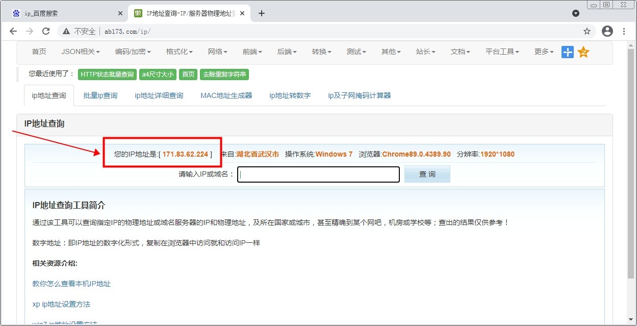 电脑IP地址密码查询方法插图 电脑IP地址密码查询方法插图
