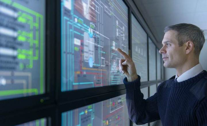 负载均衡，网络设备中的流量分配与管理专家，F5公司技术解析。插图