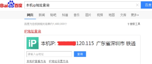 如何查看自己的公网IP插图 如何查看自己的公网IP插图