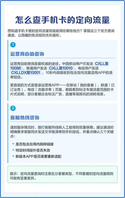 如何查询定向流量app的使用情况插图