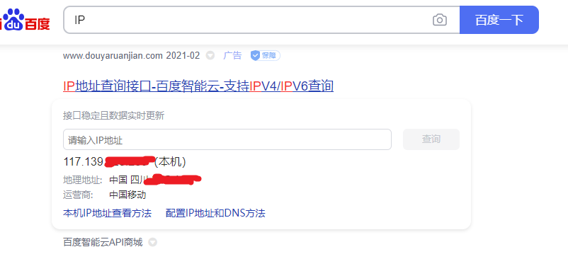 如何判断IP是否为公网插图