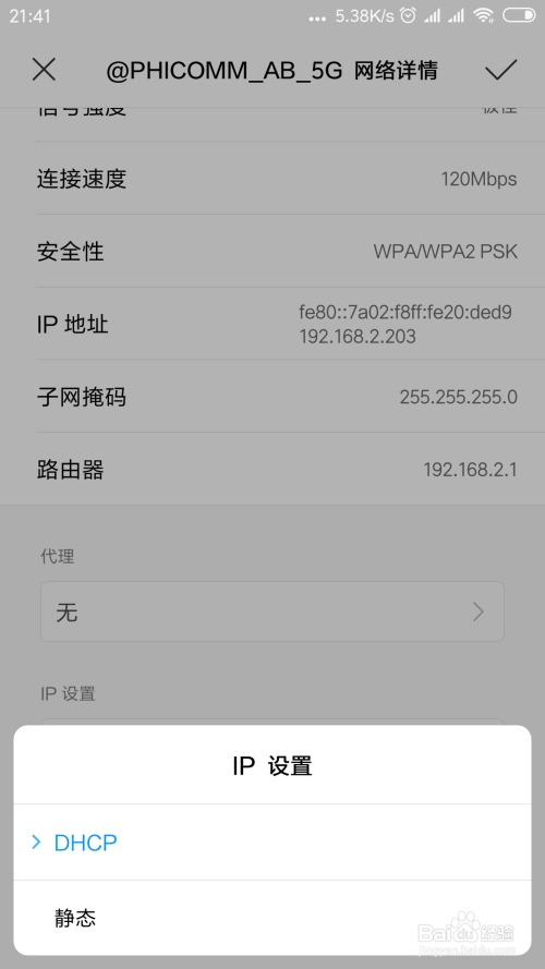 手机如何查看本机IP地址插图
