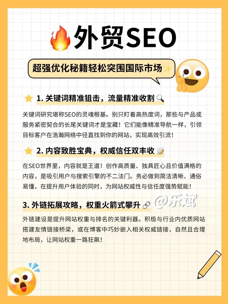 外贸SEO推广教程，提升海外业务的关键策略插图