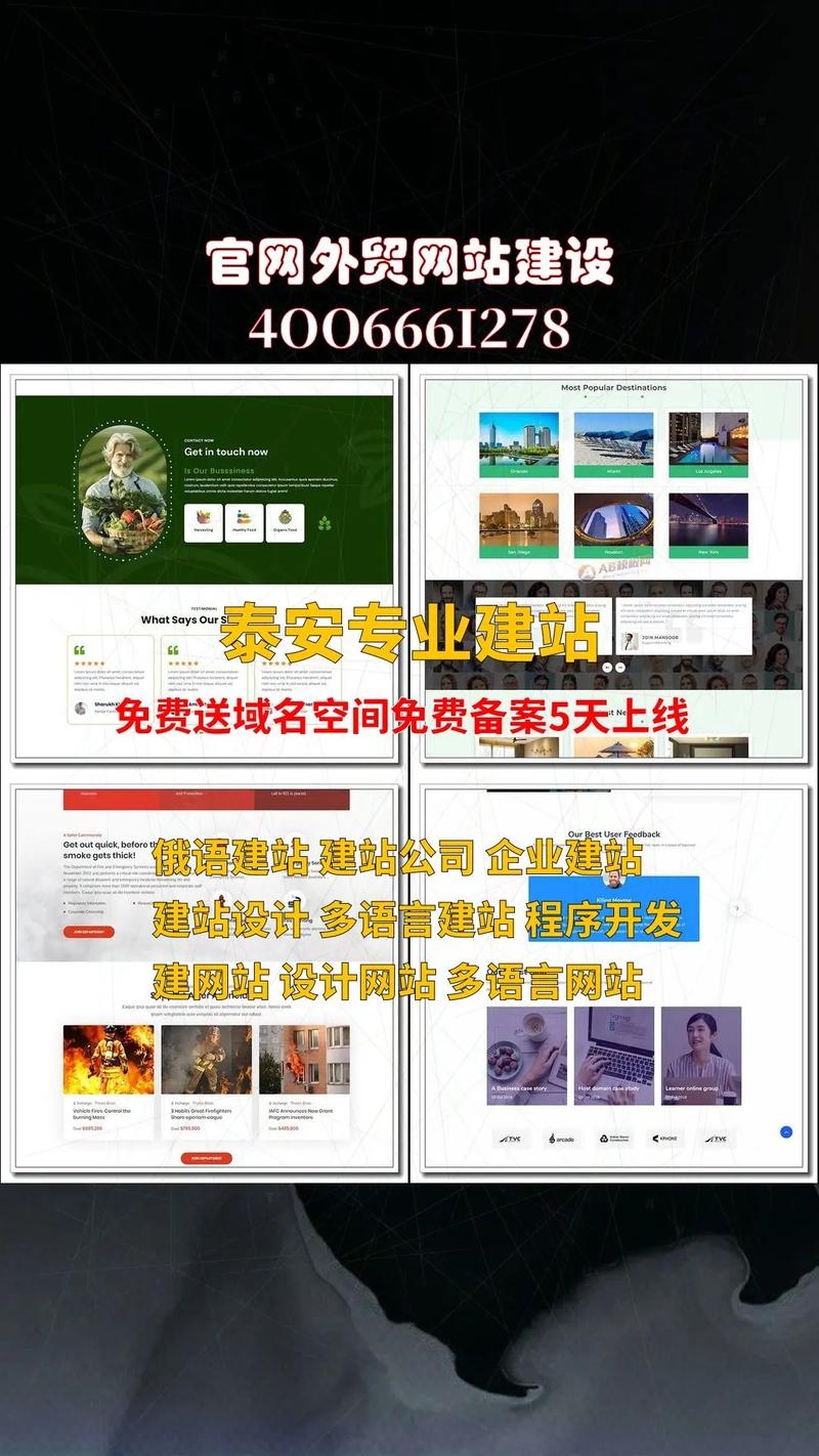 泰安定制网站建设公司介绍插图