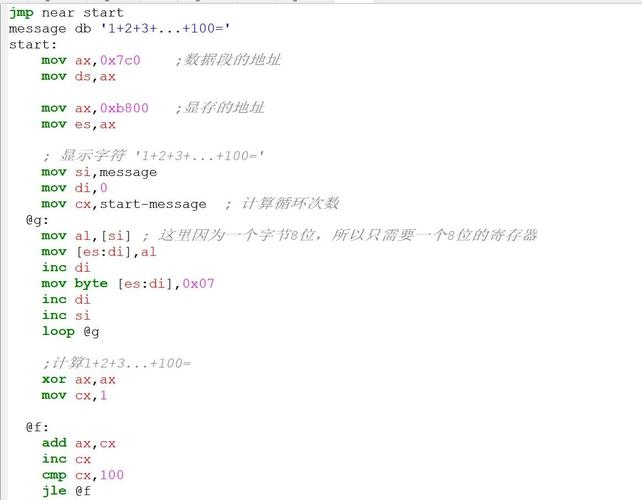 编程表示从一到一百的和算法流程标题,计算1到100之和的简易编程逻辑简介生成一个累加器变量,初始化为零循环迭代数字i从一递增至一百每次迭代将当前数值加到累加器中输出最终累加结果(即从一加到一百的结果)插图 编程表示从一到一百的和算法流程标题,计算1到100之和的简易编程逻辑简介生成一个累加器变量,初始化为零循环迭代数字i从一递增至一百每次迭代将当前数值加到累加器中输出最终累加结果(即从一加到一百的结果)插图