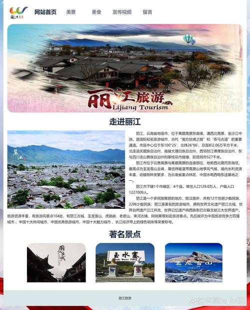 丽江网页设计,传统与创新的完美结合插图 丽江网页设计,传统与创新的完美结合插图