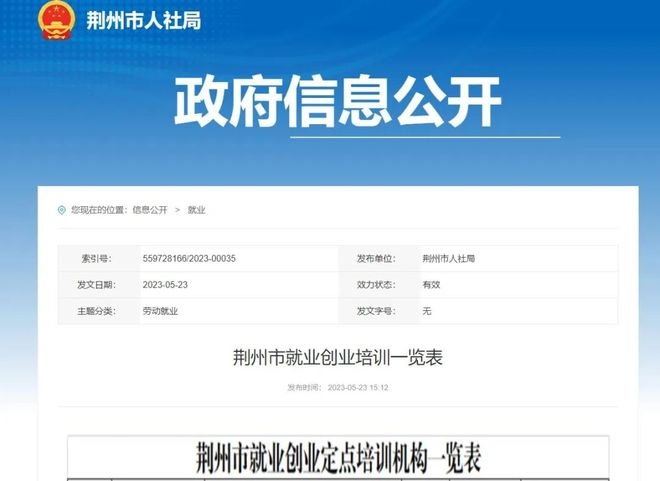 荆州短视频运营与培训补贴政策插图