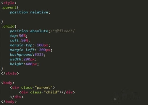 div居中显示技巧插图 div居中显示技巧插图