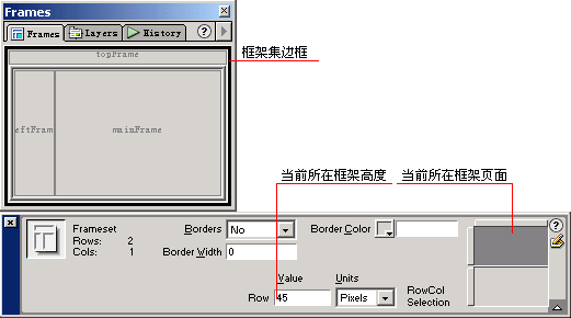 HTML框架型网页制作教程插图