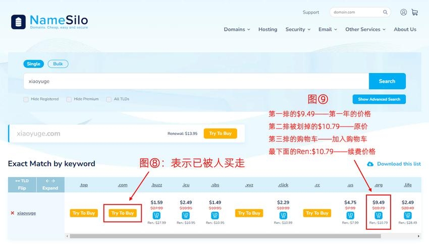 优惠英文域名购买指南插图