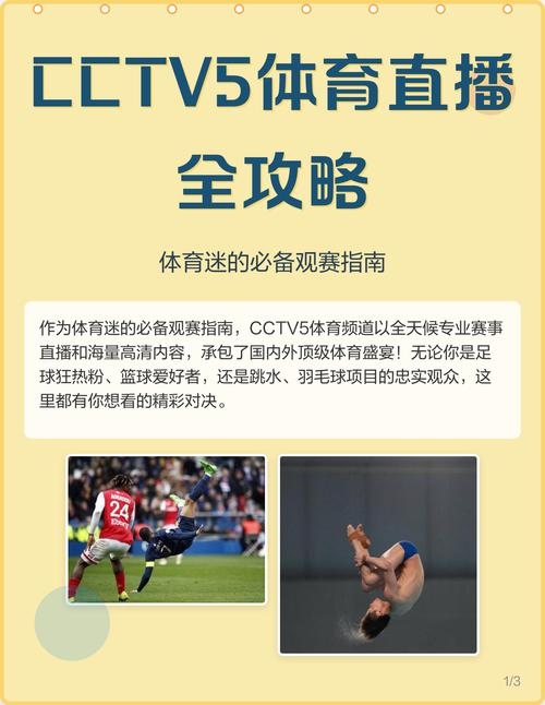 中央CCTV5直播在线观看，体育迷的必备选择插图