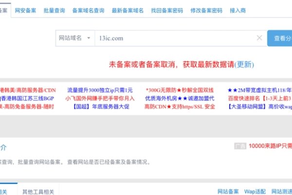 未备案网站的使用与风险解析-百挑一