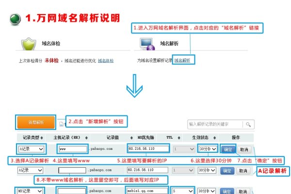 域名解析服务器方法-百挑一