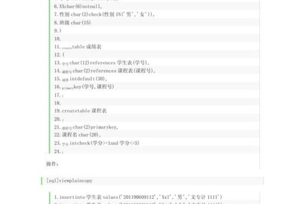 SQL创建表语句详解,从基础格式到实际操作示例-百挑一