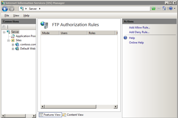 FTP站点权限设置-百挑一