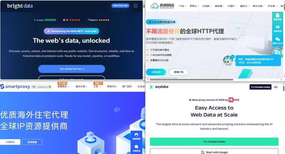 国外IP代理软件概览,Smartproxy等主流平台与推荐应用插图 国外IP代理软件概览,Smartproxy等主流平台与推荐应用插图