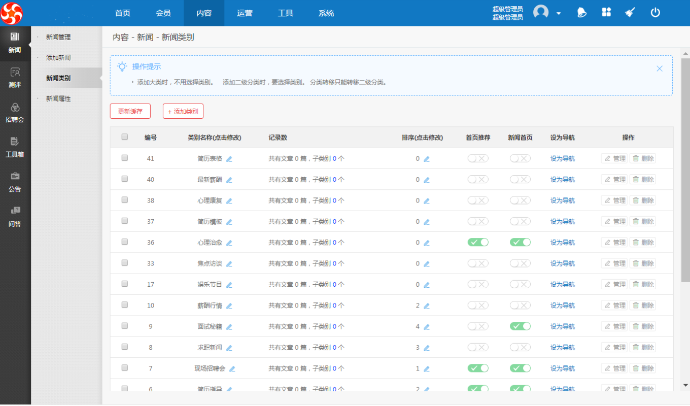 关于网站建设管理的专业人才招聘插图