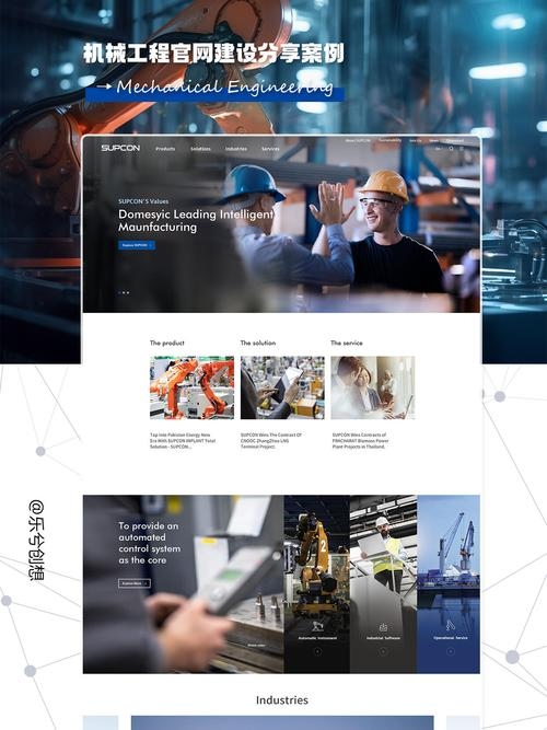 宁波网站建设与机械制造企业概览插图
