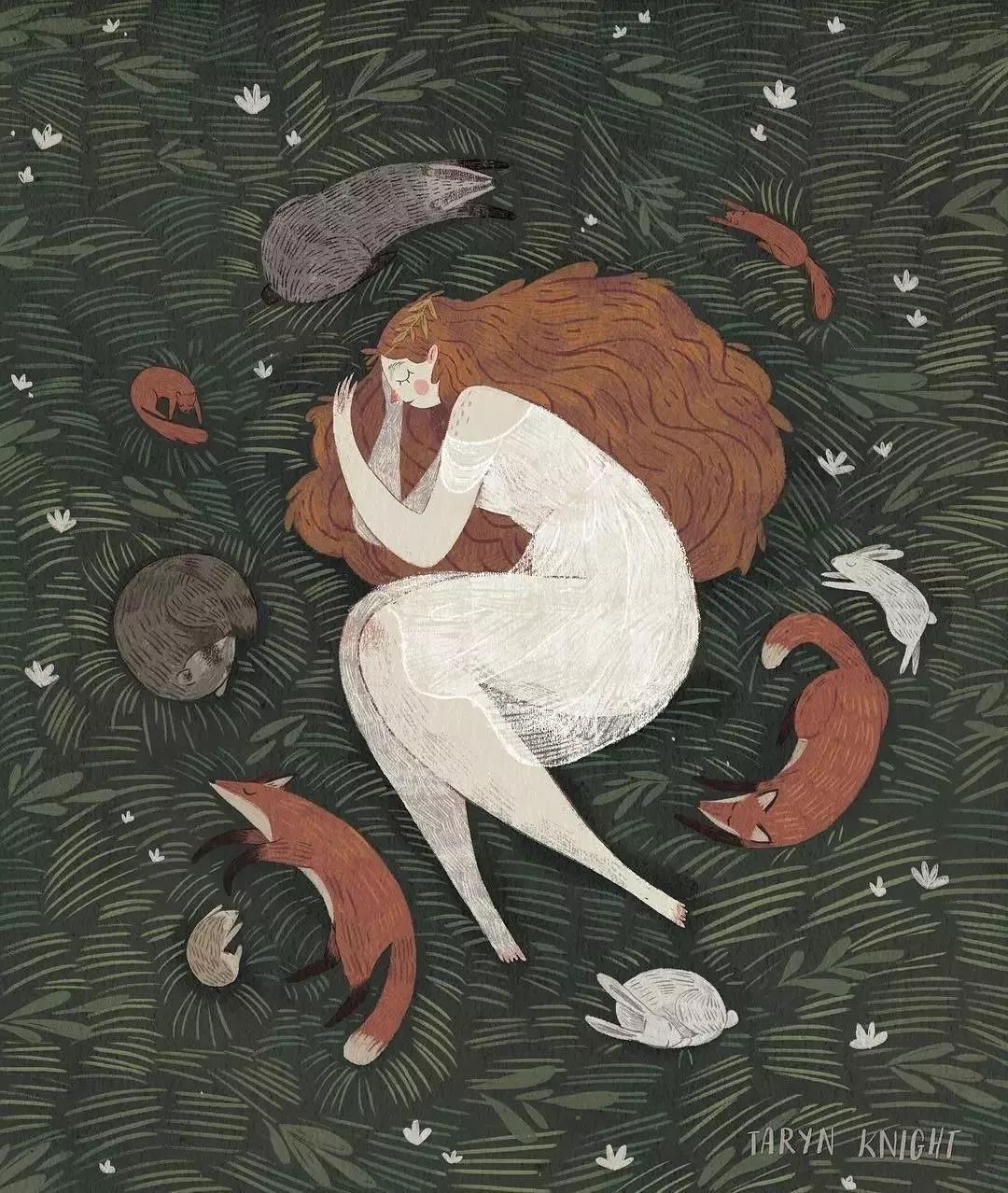 人物造型插画设计，数字化时代的艺术探索插图