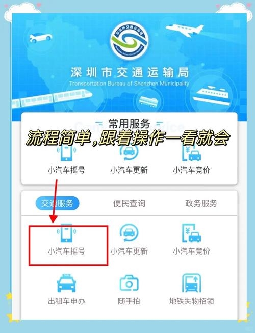 深圳车牌摇号申请网站，便捷、透明的车牌获取新途径插图