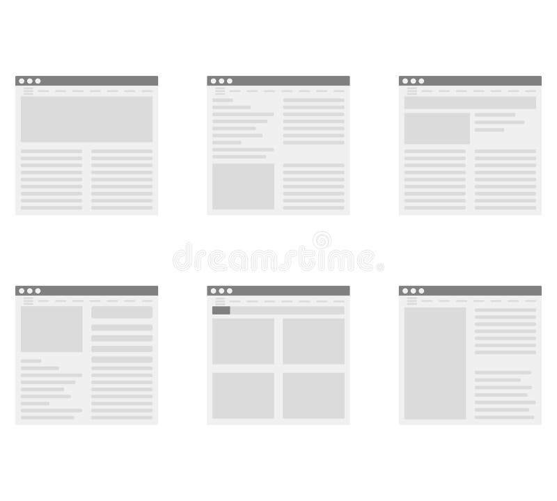 网页界面设计的布局形式插图