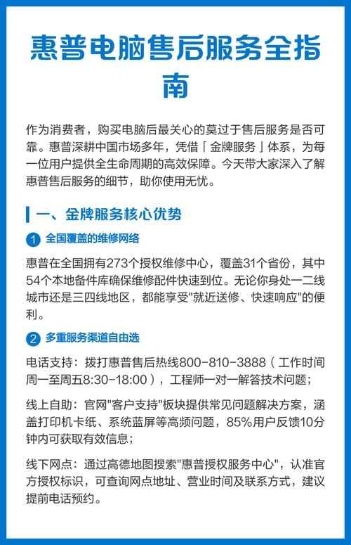 惠普服务器售后支持与维修服务指南插图