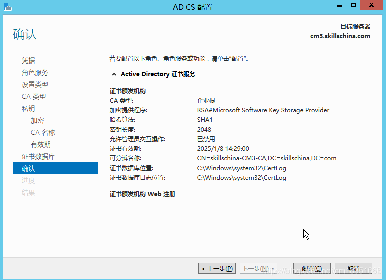 证书服务器的安装与配置插图
