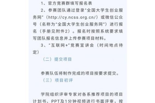 大学生互联网创业大赛报名参加指南-猫山树