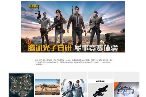 响应式网站模板在和平精英中的应用-新乐天